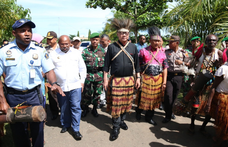 Mendagri Kunjungi Masyarakat Perbatasan Sota Merauke